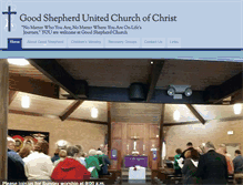 Tablet Screenshot of goodshepherducc.net